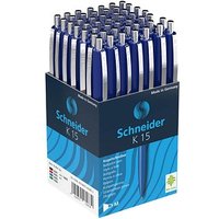 Schneider Kugelschreiber K15 blau, Schreibfarbe: blau, 50 St. Schneider Kugelschreiber K15 blau, Schreibfarbe: blau, 50 St. von Schneider