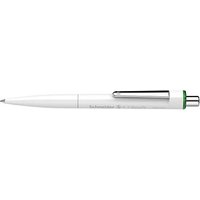 Schneider Kugelschreiber K3 Biosafe weiß Schreibfarbe grün, 10 St. von Schneider