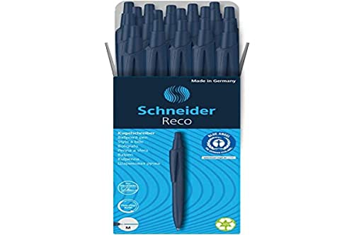 Schneider Kugelschreiber RECO – M, Deep Blue, Blau Schneider Kugelschreiber RECO – M, Deep Blue, Blau von Schneider