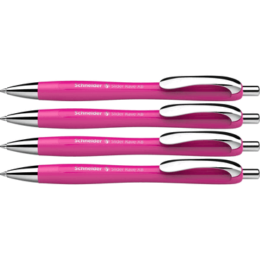 Schneider Kugelschreiber Slider Rave XB power pink, Box 4 Stück 3+1 Pr Schneider Kugelschreiber Slider Rave XB power pink, Box 4 Stück 3+1 Pr von Schneider