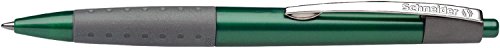 Schneider Loox Druck-Kugelschreiber mit grünem Schaft und grüner Tinte von Schneider