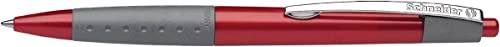 Schneider Loox Kugelschreiber, 0,5 mm Linienbreite, Rot von Schneider