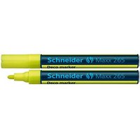 Schneider Maxx 265 Kreidemarker gelb 2,0 - 3,0 mm, 1 St. von Schneider