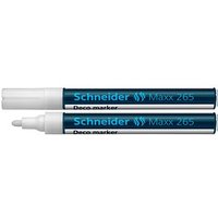 Schneider Maxx 265 Kreidemarker weiß 2,0 - 3,0 mm, 1 St. Schneider Maxx 265 Kreidemarker weiß 2,0 - 3,0 mm, 1 St. von Schneider