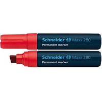 Schneider Maxx 280 Permanentmarker rot 4,0 - 12,0 mm, 1 St. von Schneider