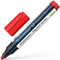 Schneider Maxx 290 Whiteboard- und Flipchart-Marker rot 2,0 - 3,0 mm, 1 St. Schneider Maxx 290 Whiteboard- und Flipchart-Marker rot 2,0 - 3,0 mm, 1 St. von Schneider
