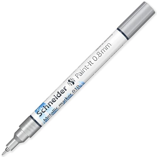 Schneider Metallic Marker Paint-It 010 0,8 mm Silbermetallic von Schneider