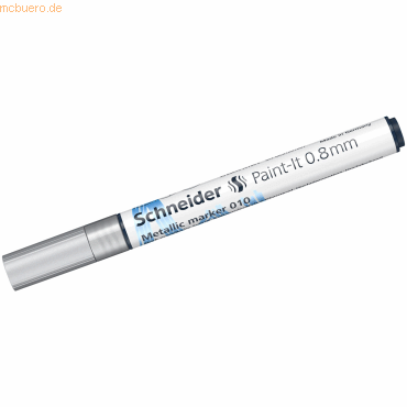 Schneider Metallicmarker Paint-It 010 0,8mm silver metallic Schneider Metallicmarker Paint-It 010 0,8mm silver metallic von Schneider