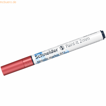 Schneider Metallicmarker Paint-It 011 2mm red metallic von Schneider