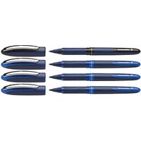Schneider One Business Tintenroller 0,6 mm, Schreibfarbe: blau, 4 St. Schneider One Business Tintenroller 0,6 mm, Schreibfarbe: blau, 4 St. von Schneider