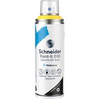 Schneider Paint-It 030 Supreme DIY Acrylspray Sprühfarbe gelb von Schneider