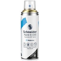 Schneider Paint-It 030 Supreme DIY Acrylspray Sprühfarbe gold metallic Schneider Paint-It 030 Supreme DIY Acrylspray Sprühfarbe gold metallic von Schneider