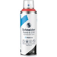Schneider Paint-It 030 Supreme DIY Acrylspray Sprühfarbe rot von Schneider