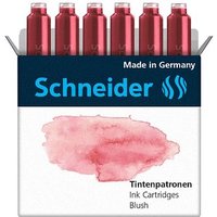 Schneider Pastell Tintenpatronen für Füller Blush 6 St. von Schneider