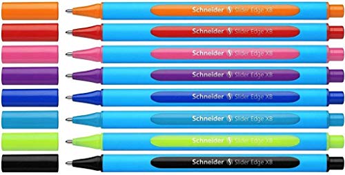 Schneider Pen Slider Edge Green Kugelschreiber Extra Large – Kugelschreiber (Grün, Blau, Grün, Kugelschreiber, Extra-groß, Edelstahl, 1,4 mm) von Schneider