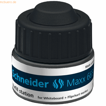 Schneider Refillstation Maxx 665 für 290/293 30ml schwarz von Schneider