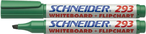 Schneider Schreibgeräte Board-Marker Maxx 293, nachfüllbar, 2+5 mm, grün Schneider Schreibgeräte Board-Marker Maxx 293, nachfüllbar, 2+5 mm, grün von Schneider