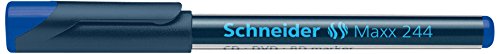 SCHNEIDER Schreibgeräte CD-, DVD-, BD-Marker Maxx 244, 0, 7 mm, Blau SCHNEIDER Schreibgeräte CD-, DVD-, BD-Marker Maxx 244, 0, 7 mm, Blau von Schneider