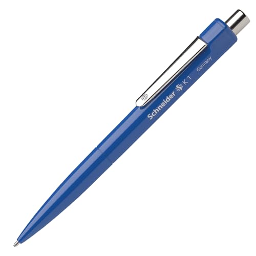Schneider Schreibgeräte Druckkugelschreiber K 1 blau, M blau, dokumentenecht Schneider Schreibgeräte Druckkugelschreiber K 1 blau, M blau, dokumentenecht von Schneider