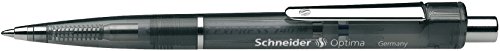 Schneider SN3401 Druckkugelschreiber OPTIMA, dokumentenecht, M, schwarz/klar von Schneider