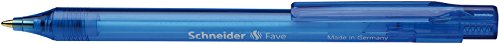 Schneider Schreibgeräte Kugelschreiber Fave, Druckmechanik, M, blau, Schaftfarbe: blau transparent Schneider Schreibgeräte Kugelschreiber Fave, Druckmechanik, M, blau, Schaftfarbe: blau transparent von Schneider Schreibgeräte