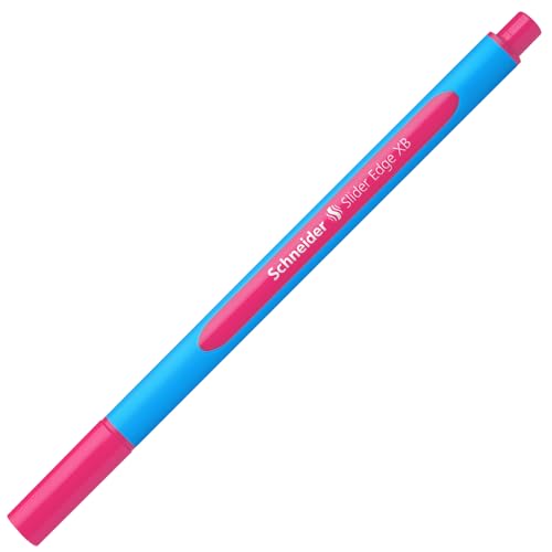 Schneider Schreibgeräte Kugelschreiber Slider Edge, Kappenmodell, XB, Pink, Schaftfarbe: Cyan-Pink, blau, rosa Schneider Schreibgeräte Kugelschreiber Slider Edge, Kappenmodell, XB, Pink, Schaftfarbe: Cyan-Pink, blau, rosa von Schneider