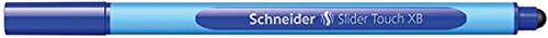 Schneider Schreibgeräte Kugelschreiber Slider Touch, Kappenmodell, XB, blau, Schaftfarbe: Cyan-Blau Schneider Schreibgeräte Kugelschreiber Slider Touch, Kappenmodell, XB, blau, Schaftfarbe: Cyan-Blau von Schneider Electric