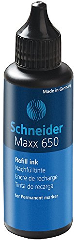 Schneider Schreibgeräte Nachfüllflasche Maxx 650, für Permanent-Marker 230, 233, 280, 50 ml, blau Schneider Schreibgeräte Nachfüllflasche Maxx 650, für Permanent-Marker 230, 233, 280, 50 ml, blau von Schneider