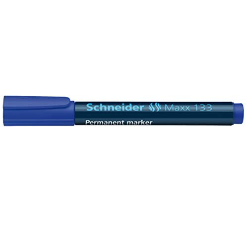 Schneider Schreibgeräte Permanentmarker Maxx 133, nachfüllbar, 1+4 mm, blau Schneider Schreibgeräte Permanentmarker Maxx 133, nachfüllbar, 1+4 mm, blau von Schneider