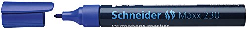 Schneider Schreibgeräte Permanentmarker Maxx 230, nachfüllbar, 1-3 mm, blau Schneider Schreibgeräte Permanentmarker Maxx 230, nachfüllbar, 1-3 mm, blau von Schneider