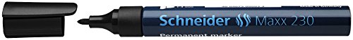 Schneider Schreibgeräte Permanentmarker Maxx 230, nachfüllbar, 1-3 mm, schwarz, 1 Stück Schneider Schreibgeräte Permanentmarker Maxx 230, nachfüllbar, 1-3 mm, schwarz, 1 Stück von Schneider