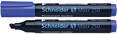 Permanentmarker 250 blau von Schneider