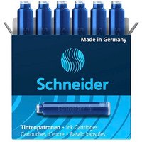 Schneider Tintenpatronen für Füller blau 6 St. von Schneider