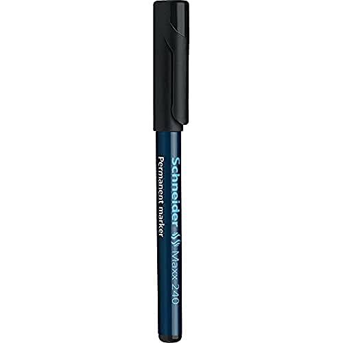 schneider 124001 - Permanent-Marker 240 mit Gehäuse, 1-2 mm, schwarz/blau schneider 124001 - Permanent-Marker 240 mit Gehäuse, 1-2 mm, schwarz/blau von Schneider