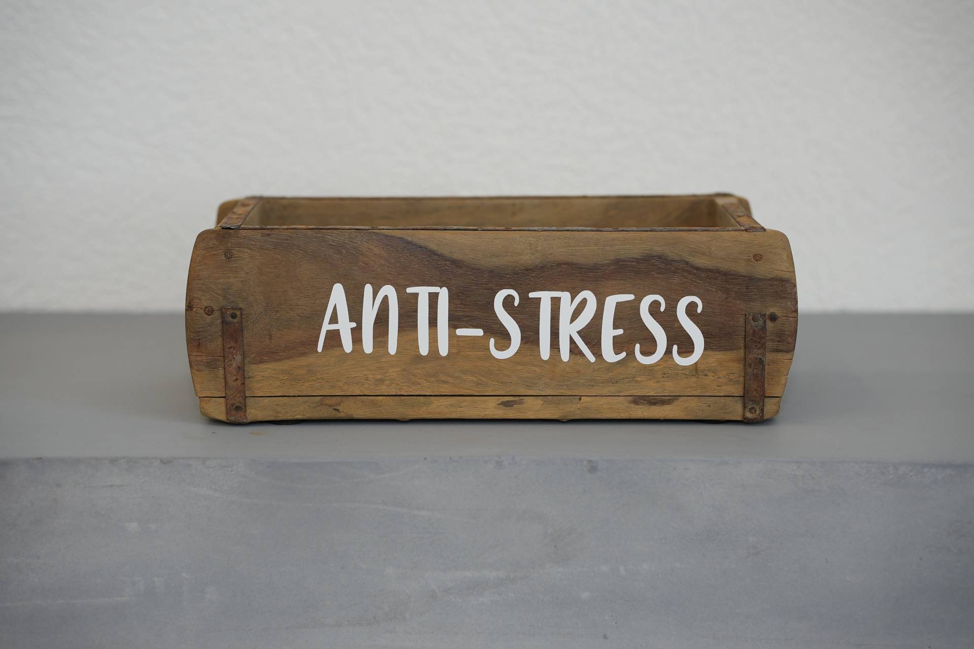 Geschenkbox "Anti-stress" | Diy Geschenke Holzkiste Ziegelform Deko Box Für Balkon Terrasse Garten Entspannungsbox Geschenkbox "Anti-stress" | Diy Geschenke Holzkiste Ziegelform Deko Box Für Balkon Terrasse Garten Entspannungsbox von SchneiderGeschenke