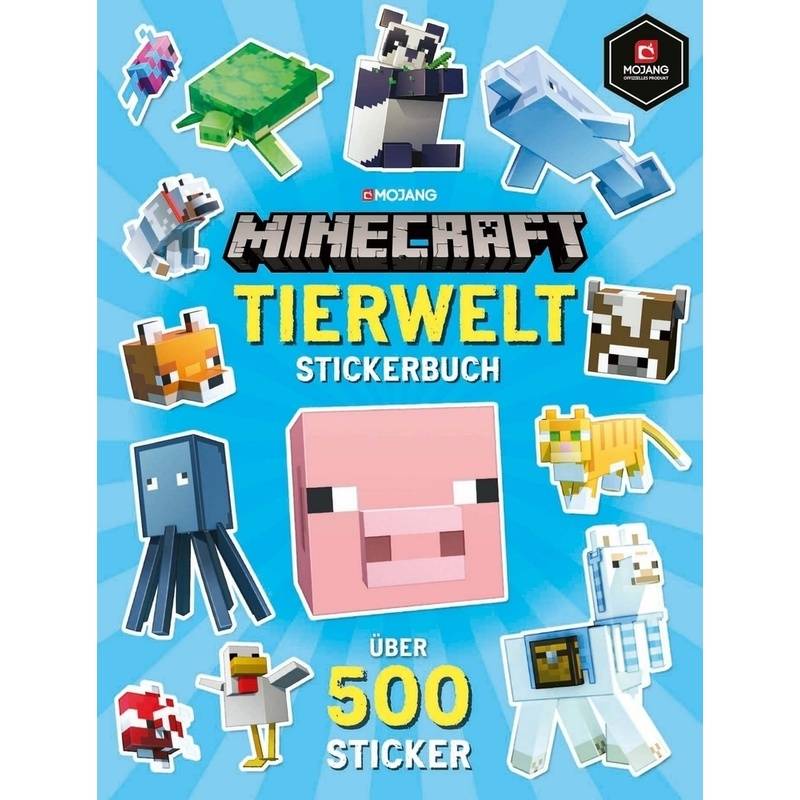 Minecraft Tierwelt Stickerbuch - Minecraft, Kartoniert (TB) von Schneiderbuch
