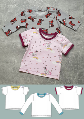 Babyshirt Fin von Schneidermeer