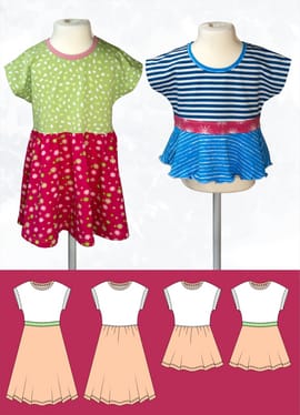 Kleid/Shirt Evina Kids Kleid/Shirt Evina Kids von Schneidermeer