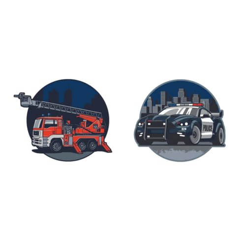 Jungen Patches Firetruck und Police Car Jungen Patches Firetruck und Police Car von Schneiders