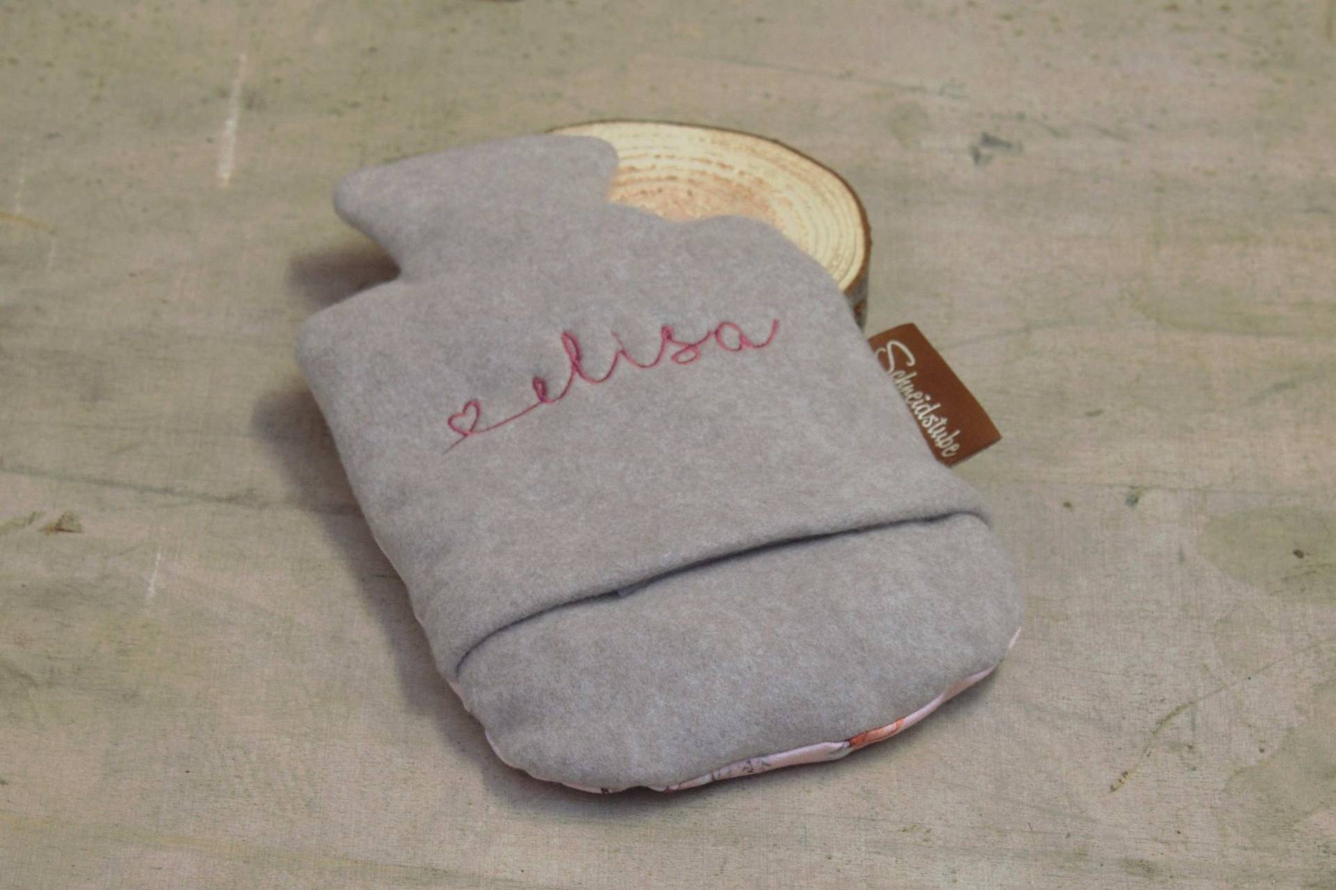 Kirschkern/Dinkelkissen Mit Bio-Fleece Personalisiert Kirschkern/Dinkelkissen Mit Bio-Fleece Personalisiert von Schneidstube