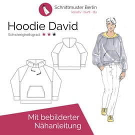 Hoodie David von Schnittmuster Berlin