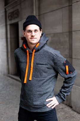 Hoodie Emil von Schnittmuster Berlin