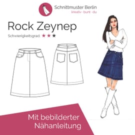 Rock Zeynep von Schnittmuster Berlin