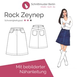 Rock Zeynep Rock Zeynep von Schnittmuster Berlin