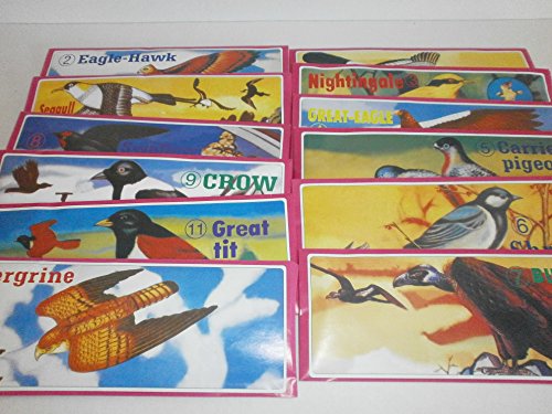 Schnooridoo 48 x Styroporflieger Vogel Flugzeug - Vögel aus Styropor - Bausatz - Wurfgleiter Mitbringsel Kindergeburtstag Tauben Adler Geier Schnooridoo 48 x Styroporflieger Vogel Flugzeug - Vögel aus Styropor - Bausatz - Wurfgleiter Mitbringsel Kindergeburtstag Tauben Adler Geier von Schnooridoo