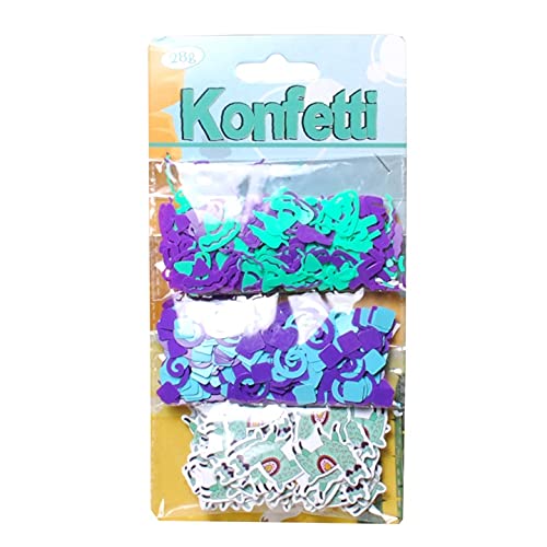 Schnooridoo Kindergeburtstag Party Zubehör 19 Sorten Konfetti Luftschlangen Ballons Banner Servietten (Konfetti "Lama", 3-tlg., 28g) von Schnooridoo