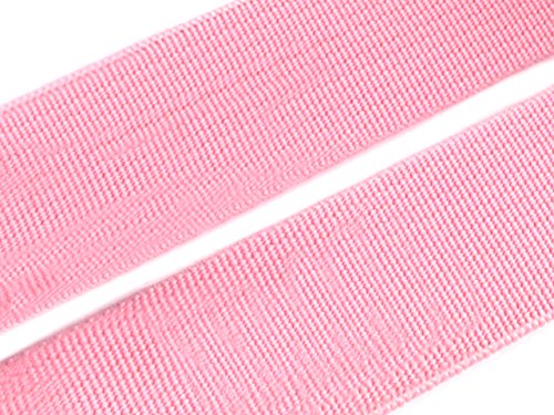 Gummiband 20 mm Gummizug Gummilitze Gummi Hosengummi gewebt viele Farben (20 Millimeter, 02 rosa) von Schnoschi
