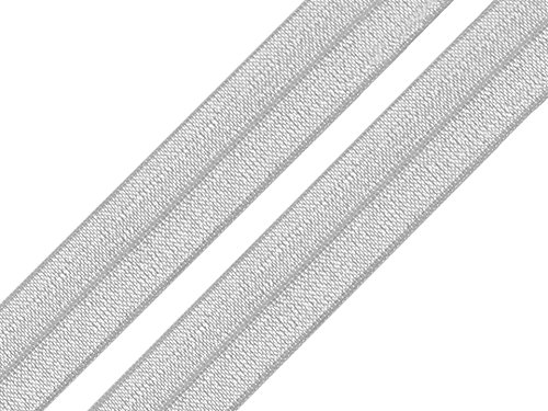 Schnoschi 2 Meter elastisches Einfassband 16 mm grau von Schnoschi