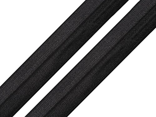 Schnoschi 2 Meter elastisches Einfassband 16 mm schwarz von Schnoschi