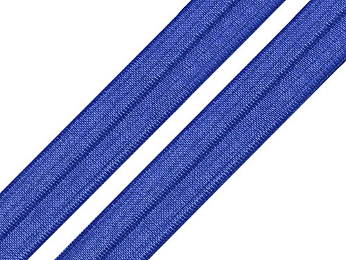 Schnoschi 2 Meter elastisches Einfassband 18 mm blau von Schnoschi